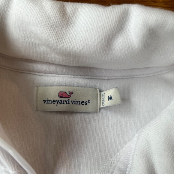 Vineyard Vines White ZipUp - Picture 2 of 8